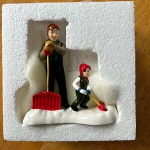 It Takes Two to Shovel a Village Retired